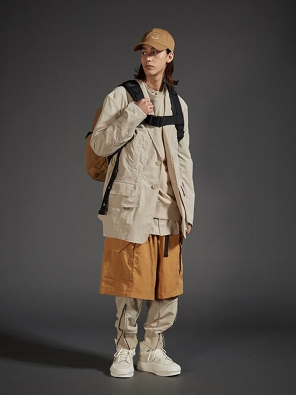 【Y-3】NYL TWILL SHIRT/値下げ不可 Y-3（ワイスリー）の「NYL TWILL SHIRT（シャツ/ブラウス）」 - WEAR