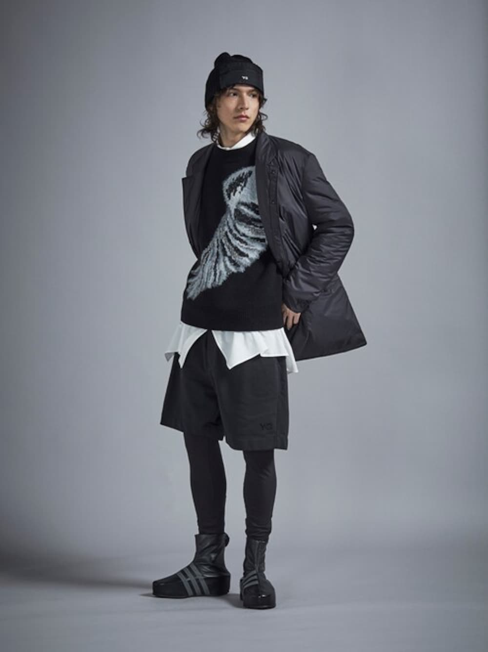 新品未使用　Y-3×adidas ワイスリー ニットキャップ　ビニー ワイスリー ニットキャップ メンズ レディース クラシック