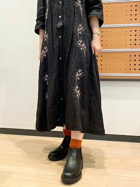 「2023aw」｜あしながおじさんさん（レディース・155cm）の秋コーディネート