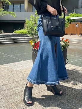 「cava cava（サヴァサヴァ）のアイテム」を使った、あしながおじさんさん（レディース・155cm）の夏コーディネート