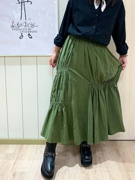 「byあしながおじさん」｜あしながおじさんさん（レディース・155cm）の冬コーディネート