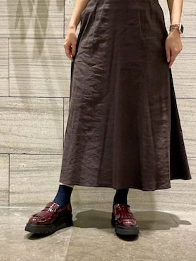 「cava cava（サヴァサヴァ）のアイテム」を使った、あしながおじさんさん（レディース・155cm）の冬コーディネート