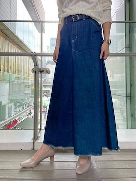 「cava cava（サヴァサヴァ）のアイテム」を使った、あしながおじさんさん（レディース・155cm）の冬コーディネート