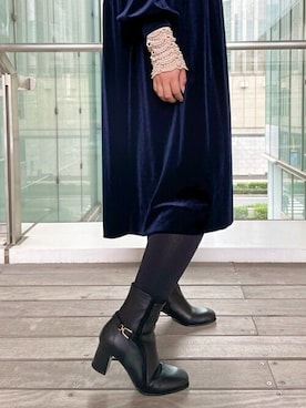 「cava cava（サヴァサヴァ）のアイテム」を使った、あしながおじさんさん（レディース・155cm）の冬コーディネート