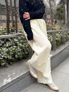 「cava cava（サヴァサヴァ）のアイテム」を使った、あしながおじさんさん（レディース・155cm）の冬コーディネート