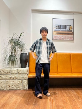 kidaさん（メンズ・171cm）の夏コーディネート