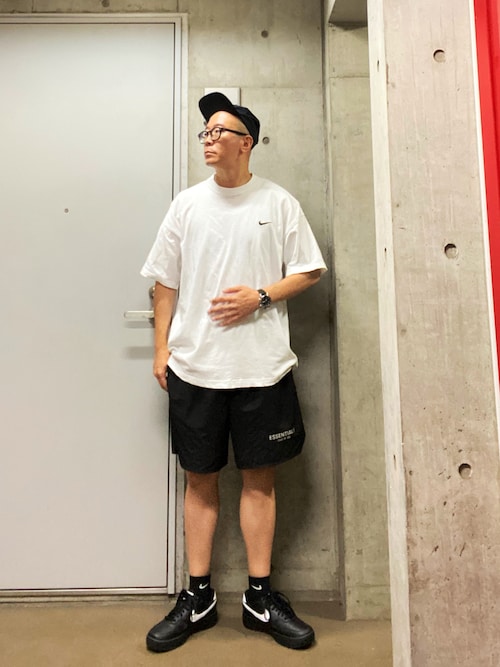 Fog Essentials ショートパンツ ハーフパンツ ナイロン ブラック