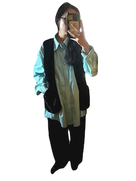 「アイテム（ローファー）」を使った、ハヤテ号さん（レディース・162cm・30代）の冬コーディネート