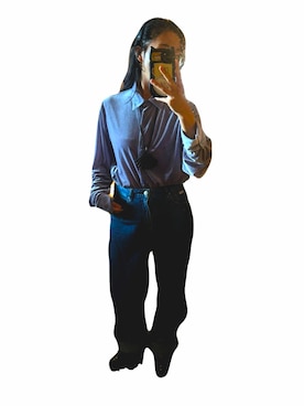 「アイテム（ヘアアクセサリー）」を使った、ハヤテ号さん（レディース・162cm・30代）の冬コーディネート