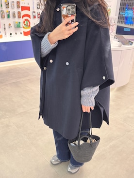 「studio CLIP（スタディオクリップ）のアイテム」を使った、Pinkiさん（レディース・163cm）の冬コーディネート