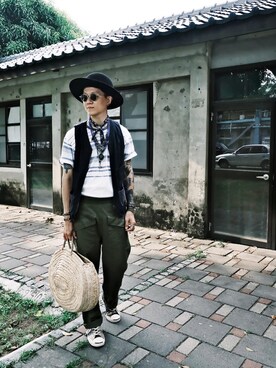 Rïko Chang(張瑞摳)さんのコーディネート