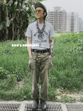 Rïko Chang(張瑞摳)さんのコーディネート