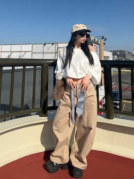 Maiさん(レディース・157cm)の冬コーディネート