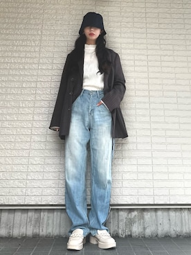 Maiさん（レディース・157cm）の秋コーディネート