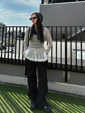 「ROOPTOKYO（ループトウキョウ）のアイテム」を使った、Maiさん（レディース・157cm）の冬コーディネート