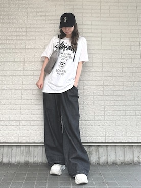 Maiさんの（STUSSY | ステューシー）を使ったコーディネート