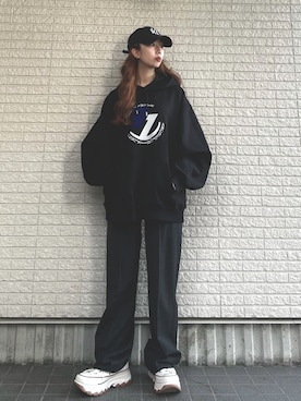 「ADER error」｜Maiさん（レディース・157cm）の冬コーディネート