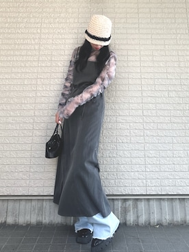「chuu（チュー）のアイテム」を使った、Maiさん（レディース・157cm）の秋コーディネート
