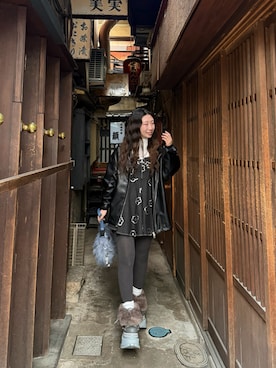 「アイテム（キャミソール）」を使った、Maiさん（レディース・157cm）の秋コーディネート