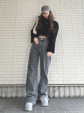 「SHEIN購入品」｜Maiさん（レディース・157cm）の冬コーディネート