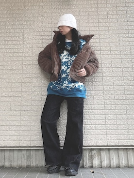 Maiさん(レディース・157cm)の冬コーディネート