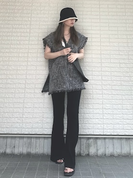 Maiさん（レディース・157cm）の夏コーディネート