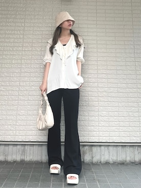 Maiさん（レディース・157cm）の夏コーディネート