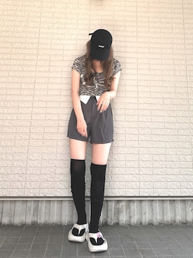 「SHEIN購入品」｜Maiさん（レディース・157cm）の夏コーディネート