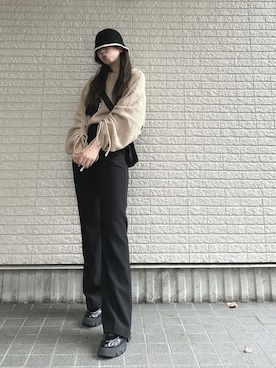 Maiさん(レディース・157cm)の冬コーディネート