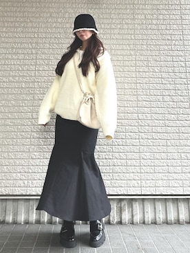 Maiさん（レディース・157cm）の冬コーディネート