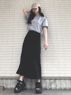 Maiさん（レディース・157cm）の夏コーディネート