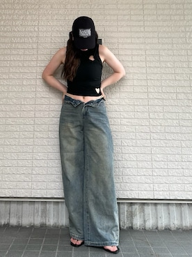 「shein」｜Maiさん（レディース・157cm）の夏コーディネート