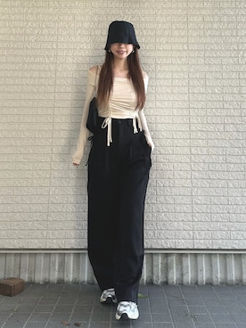 Maiさん（レディース・157cm）の春コーディネート