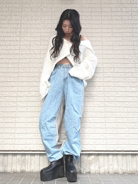 Maiさん（レディース・157cm）の春コーディネート