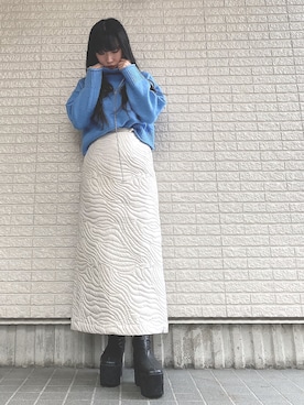 Maiさん（レディース・157cm）の冬コーディネート