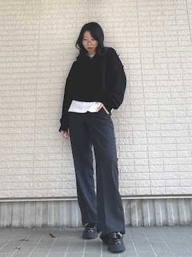 Maiさん（レディース・157cm）の春コーディネート
