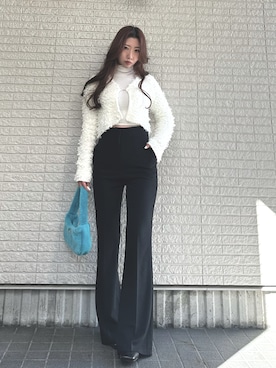 Maiさん（レディース・157cm）の冬コーディネート