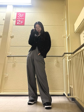 Maiさん(レディース・157cm)の冬コーディネート