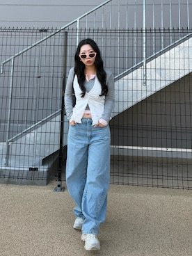 Maiさん（レディース・157cm）の春コーディネート