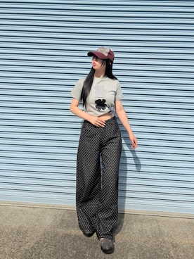 「aeae（エーイーエーイー）のアイテム」を使った、Maiさん（レディース・157cm）の夏コーディネート
