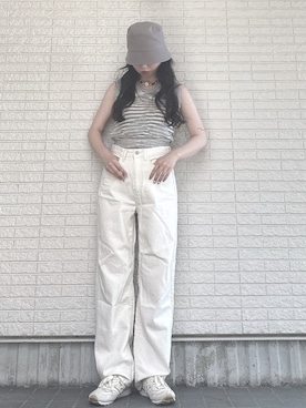 Maiさん（レディース・157cm）の夏コーディネート