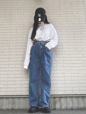 「ダイナー女子」｜Maiさん（レディース・157cm）の春コーディネート