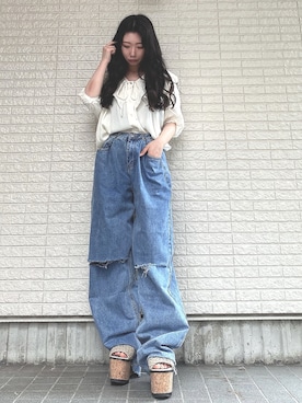 Maiさん（レディース・157cm）の夏コーディネート