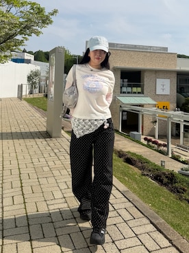 Maiさん（レディース・157cm）の春コーディネート