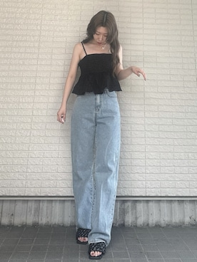 Maiさん（レディース・157cm）の夏コーディネート