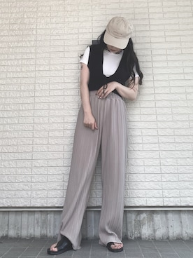 「アイテム（その他トップス）」を使った、Maiさん（レディース・157cm・20代）の夏コーディネート