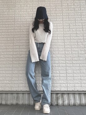 「Chuu」｜Maiさん（レディース・157cm）の春コーディネート