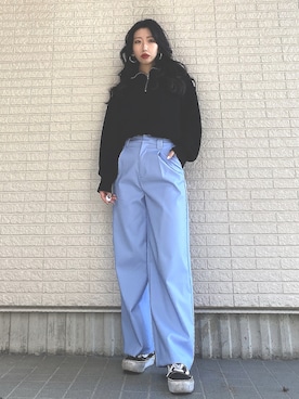 Maiさん（レディース・157cm）の春コーディネート