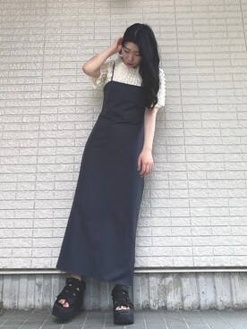 Maiさん（レディース・157cm）の夏コーディネート