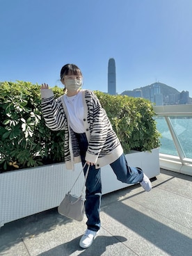 「oversize」｜🍥norziさん（レディース・153cm）の春コーディネート